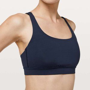 NWOT Lululemon Energy Bra True Navy Size 6